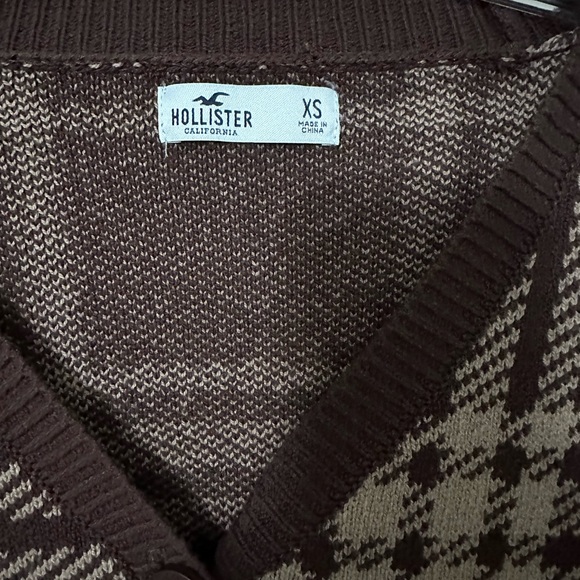 Hollister - Brown Cardigan Sweater Women’s - Picture 2 of 3
